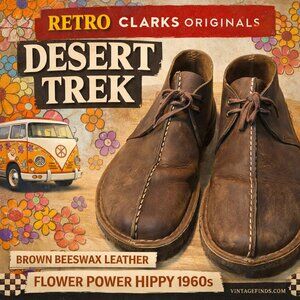 Clarks Brown Chukka Boots